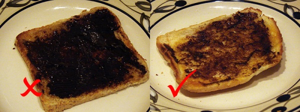 how to spread vegemite right wrong